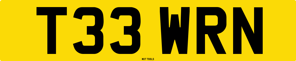 T33WRN MOT Check