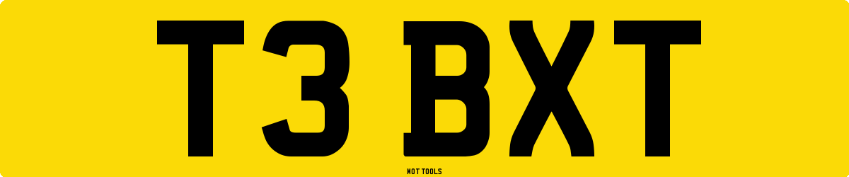 T3BXT MOT Check