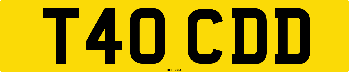 T40CDD MOT Check