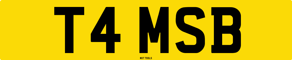 T4MSB MOT Check