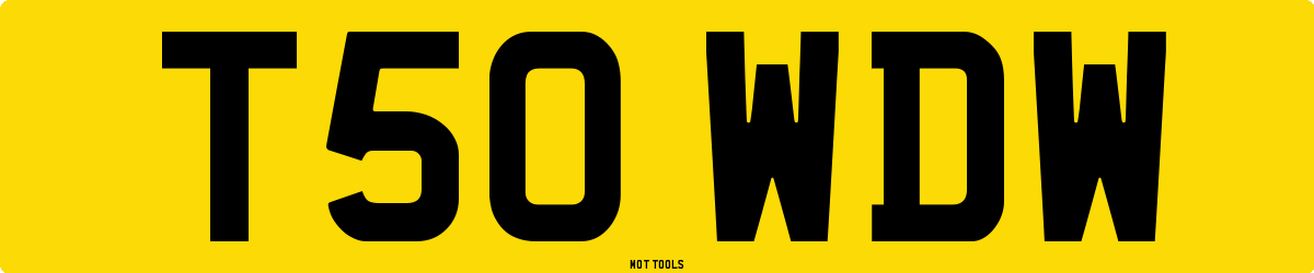 T50WDW MOT Check