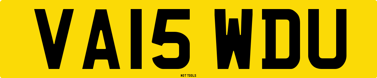 VA15WDU MOT Check