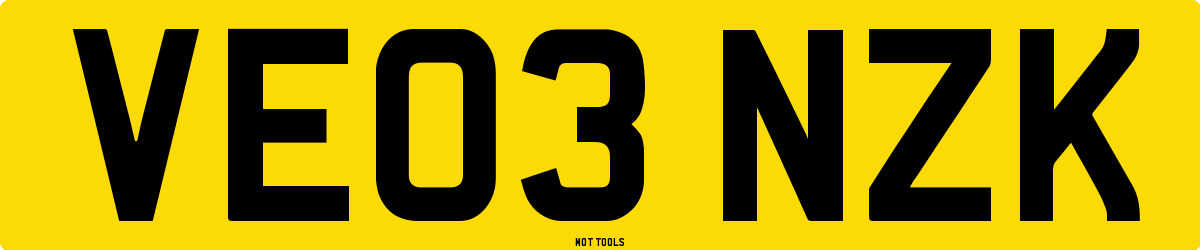 VE03NZK MOT Check