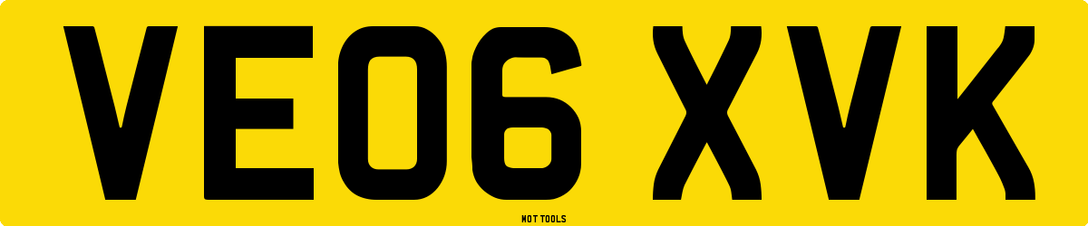 VE06XVK MOT Check