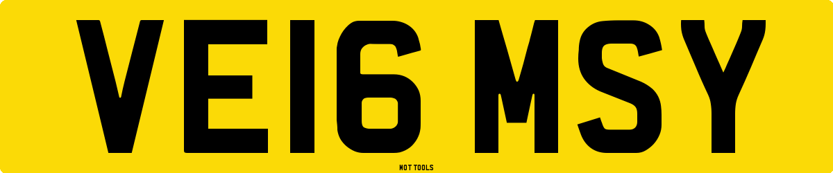 VE16MSY MOT Check
