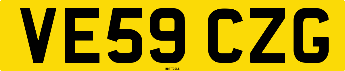VE59CZG MOT Check