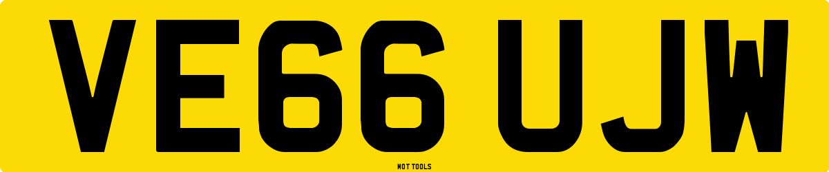 VE66UJW MOT Check