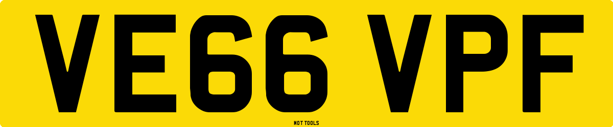 VE66VPF MOT Check