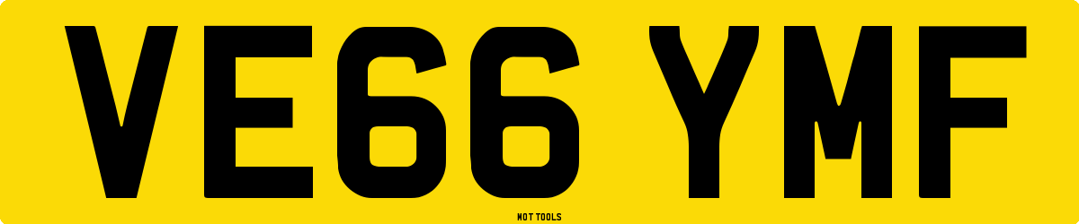 VE66YMF MOT Check