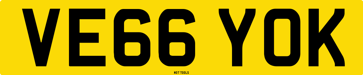 VE66YOK MOT Check