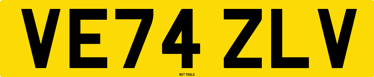 VE74ZLV MOT Check