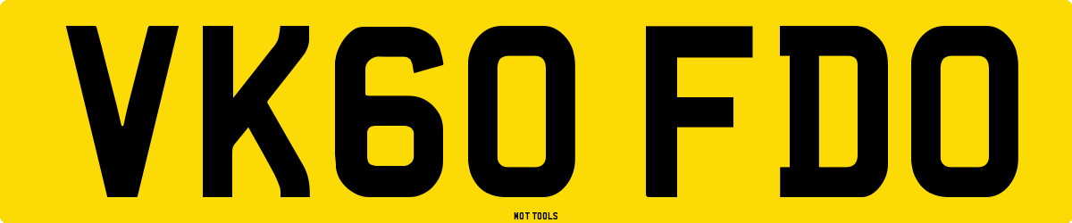 VK60FDO MOT Check