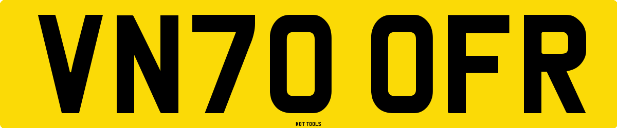 VN70OFR MOT Check