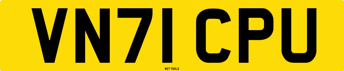 VN71CPU MOT Check