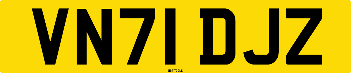 VN71DJZ MOT Check