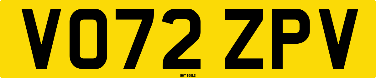 VO72ZPV MOT Check
