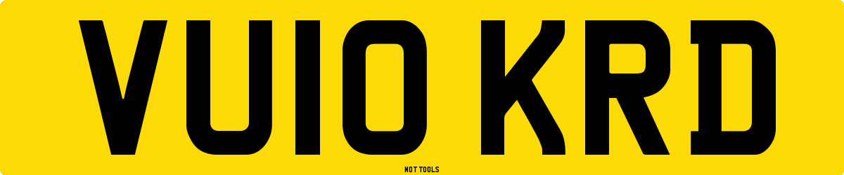 VU10KRD MOT Check