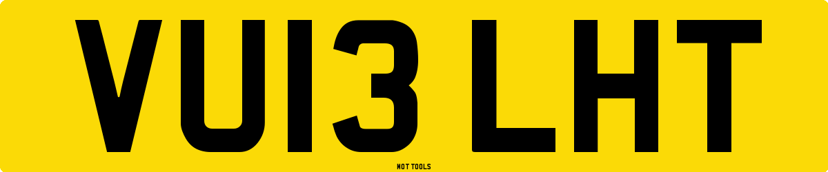 VU13LHT MOT Check