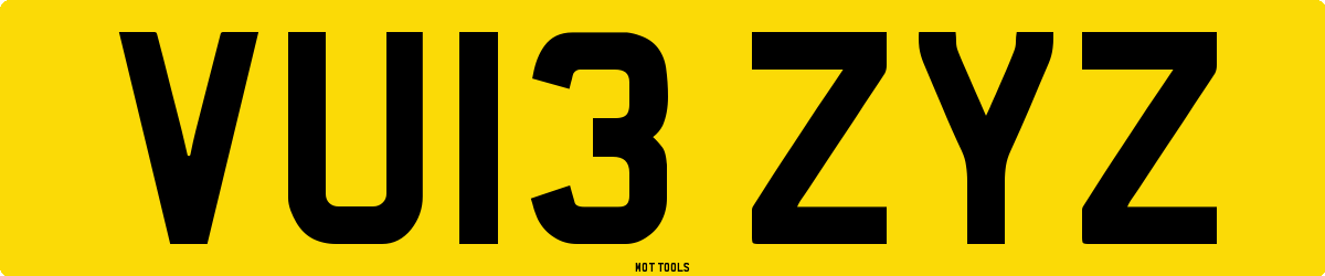VU13ZYZ MOT Check