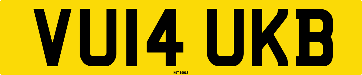 VU14UKB MOT Check
