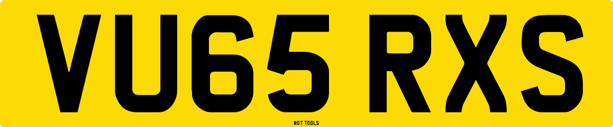 VU65RXS MOT Check
