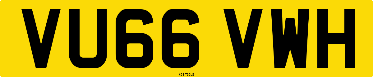 VU66VWH MOT Check