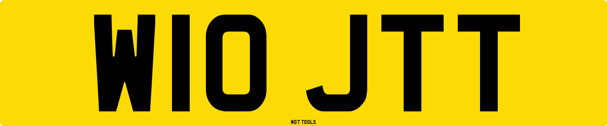 W10JTT MOT Check