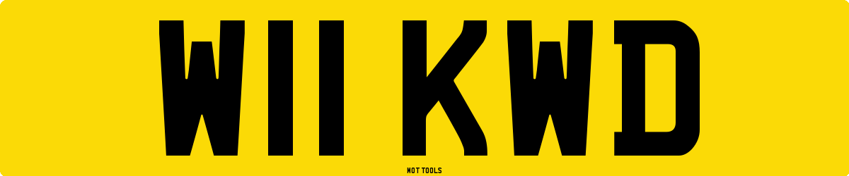 W11KWD MOT Check