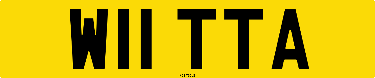 W11TTA MOT Check