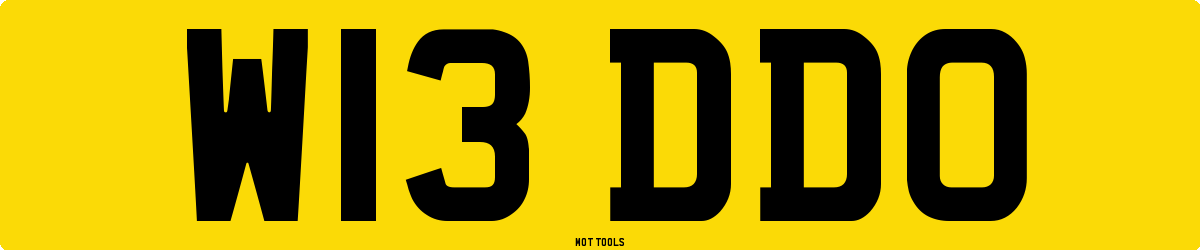 W13DDO MOT Check