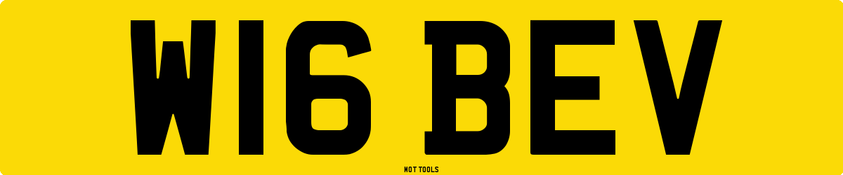 W16BEV MOT Check