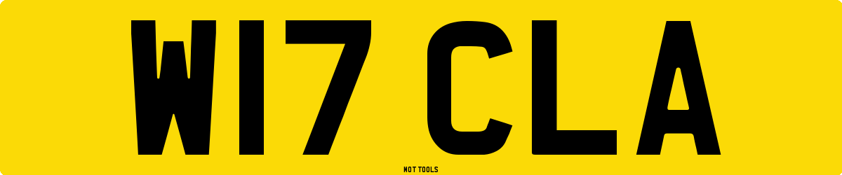 W17CLA MOT Check