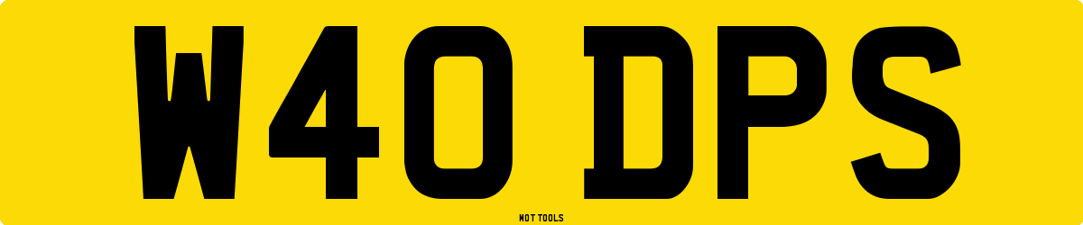 W40DPS MOT Check