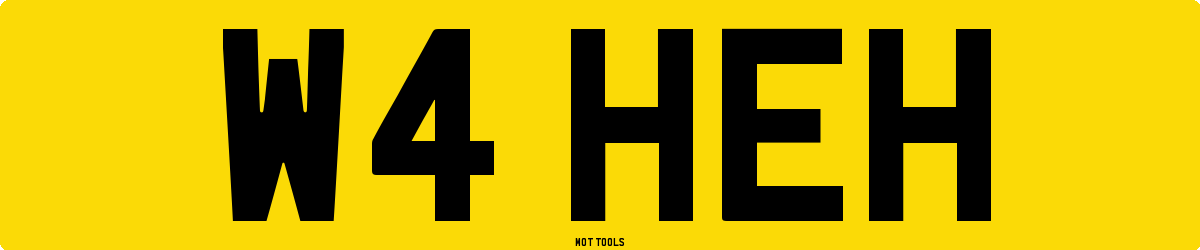W4HEH MOT Check