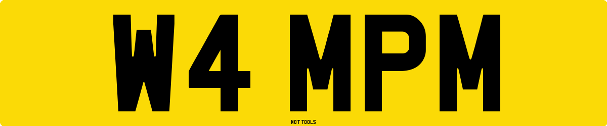 W4MPM MOT Check