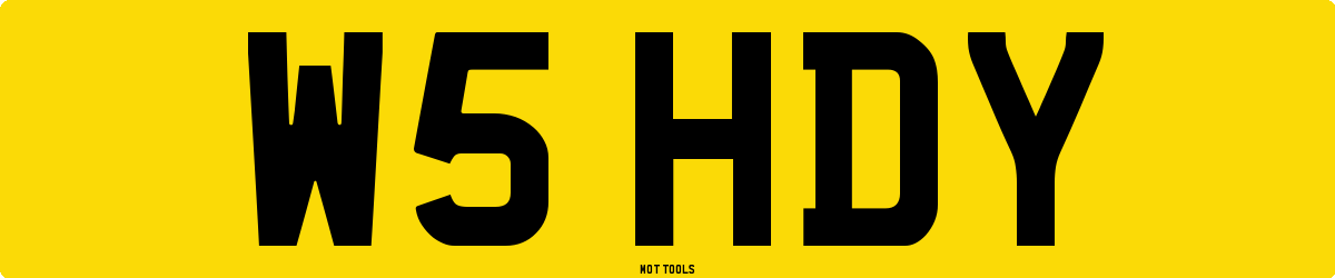 W5HDY MOT Check
