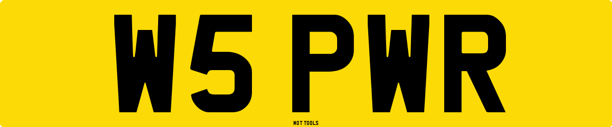W5PWR MOT Check