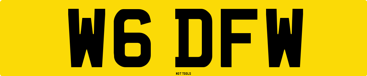 W6DFW MOT Check