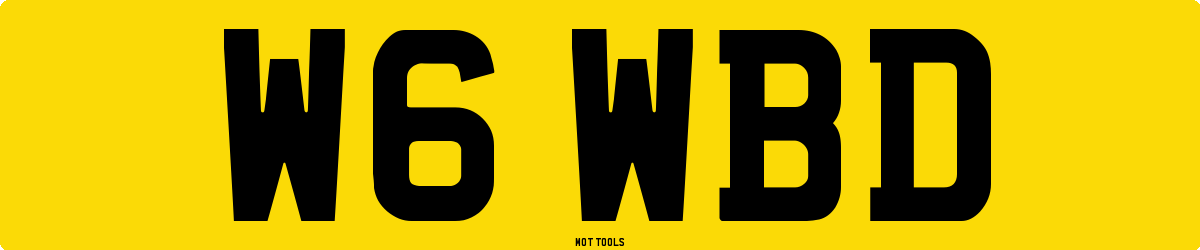 W6WBD MOT Check