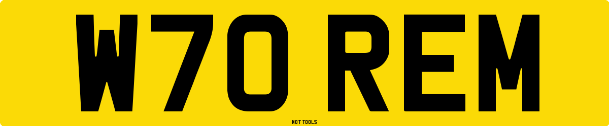 W70REM MOT Check