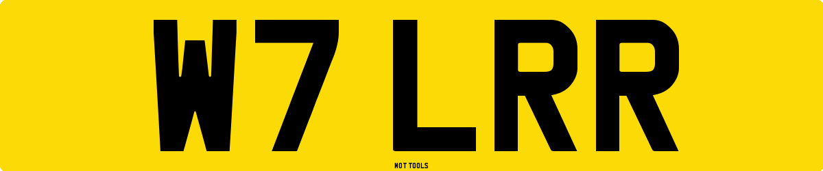 W7LRR MOT Check