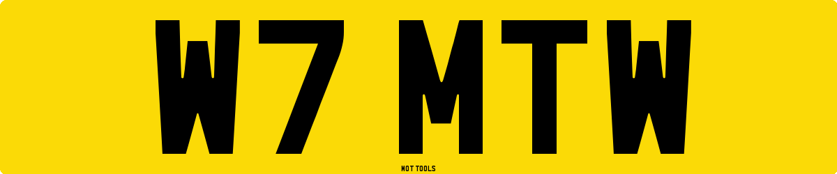 W7MTW MOT Check