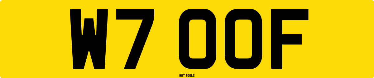 W7OOF MOT Check