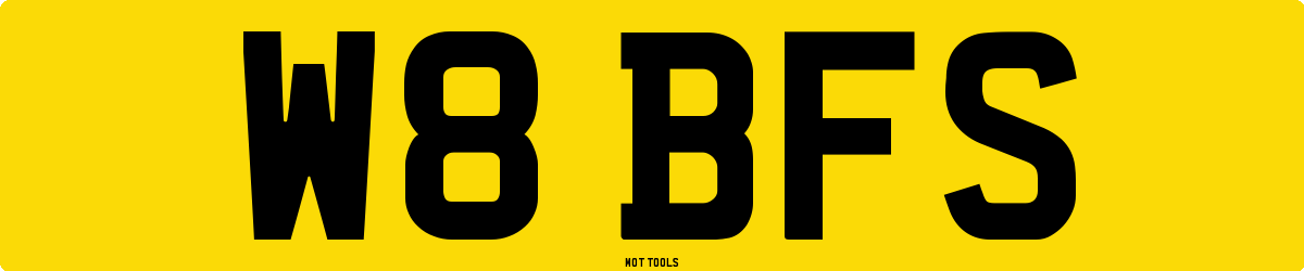 W8BFS MOT Check