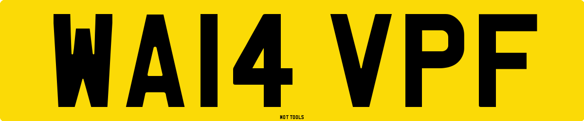 WA14VPF MOT Check