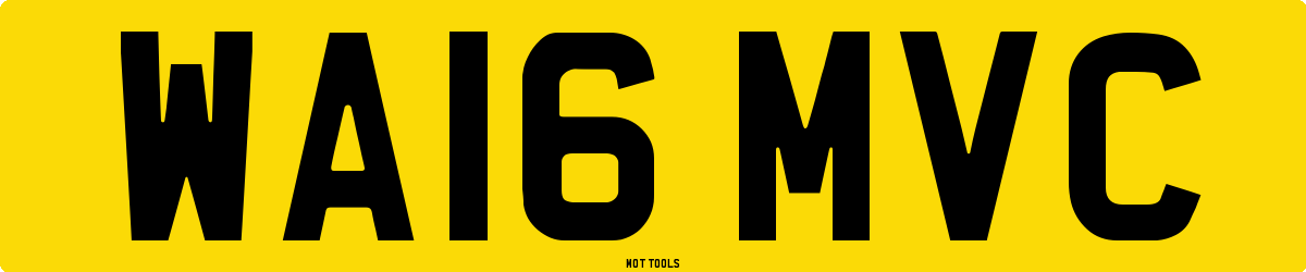 WA16MVC MOT Check