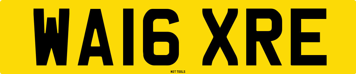 WA16XRE MOT Check