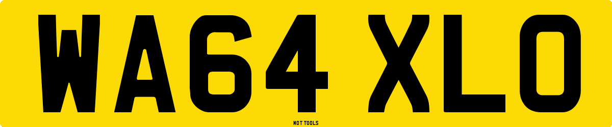 WA64XLO MOT Check