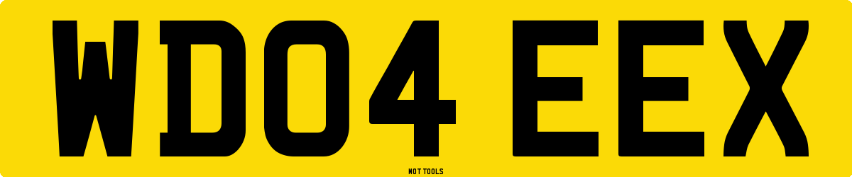 WD04EEX MOT Check