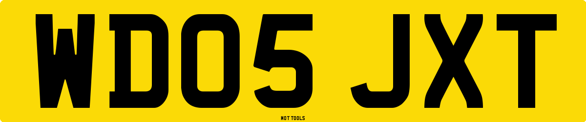 WD05JXT MOT Check